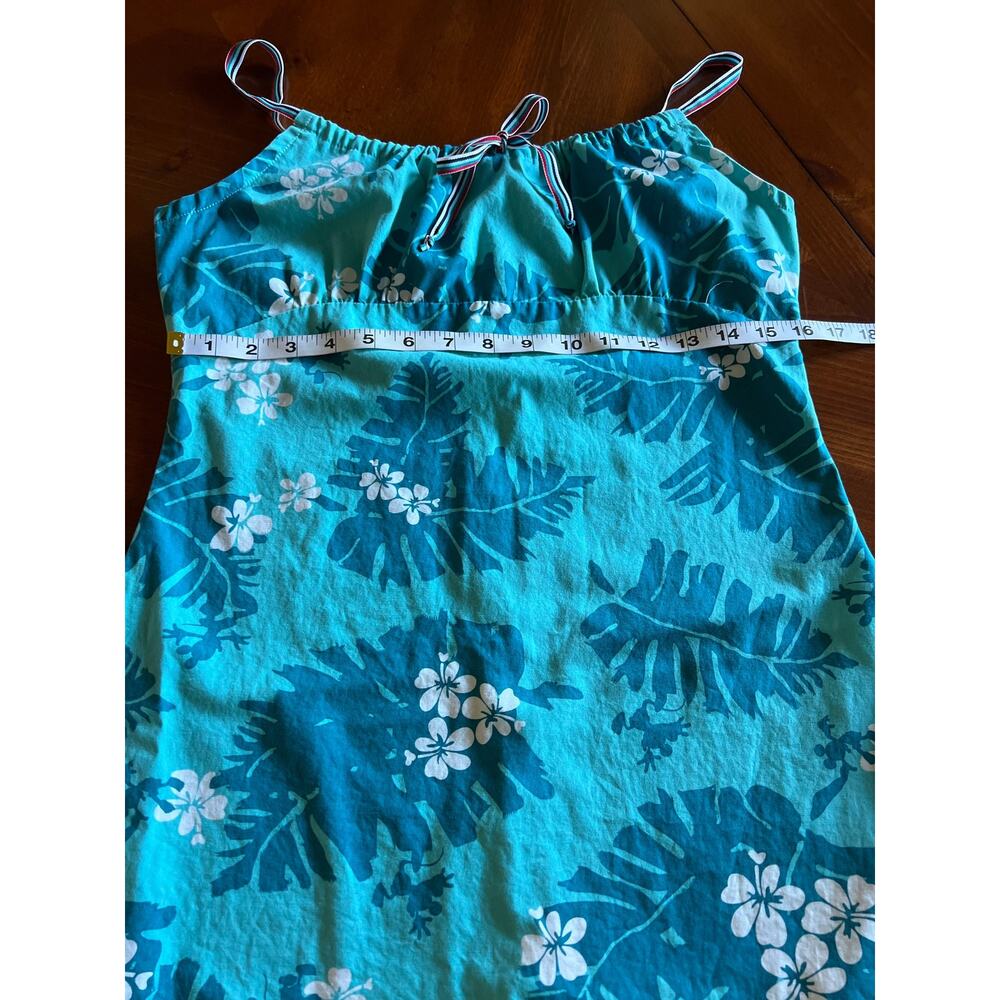 Disney Teal Tropical Print Midi Dress - Picture 9 of 10